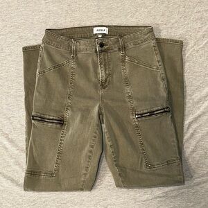 Pistola Olive Skinny Cargo Pants